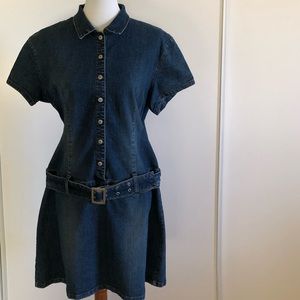 Brooklyn Girl Denim Dress SZ L